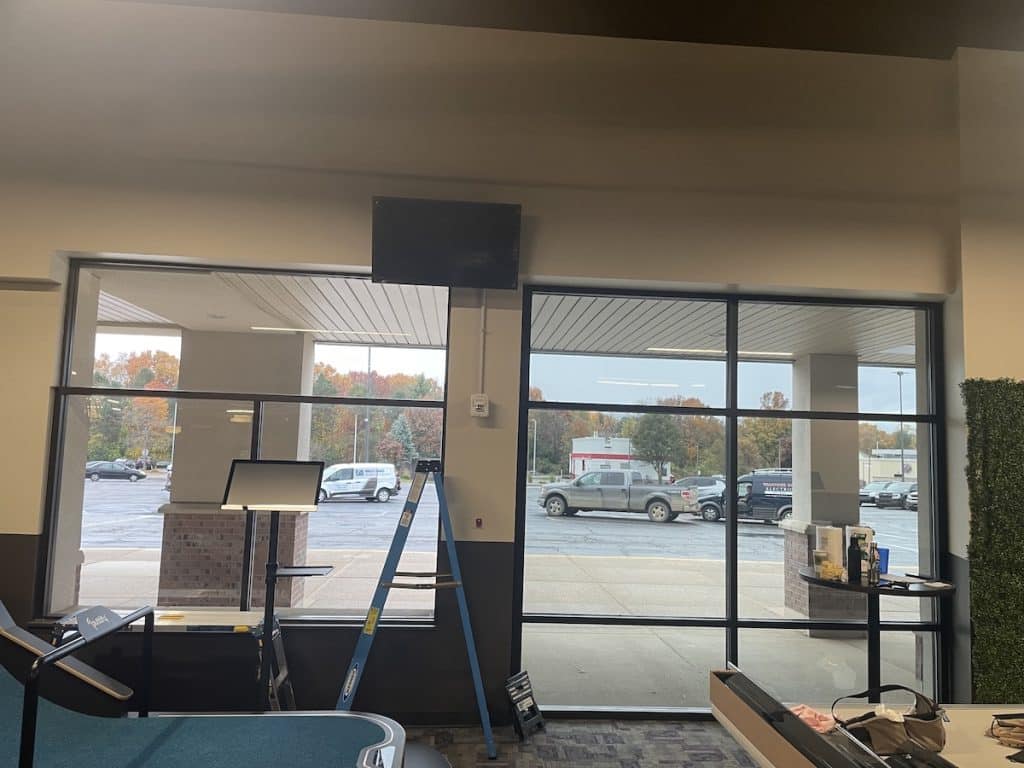 window film installation