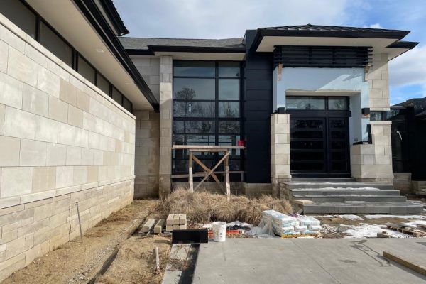 kalamazoo-area lake home with privacy window film